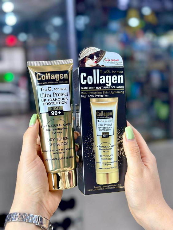 قیمت و خرید کرم ضد آفتاب کلاژن T&G