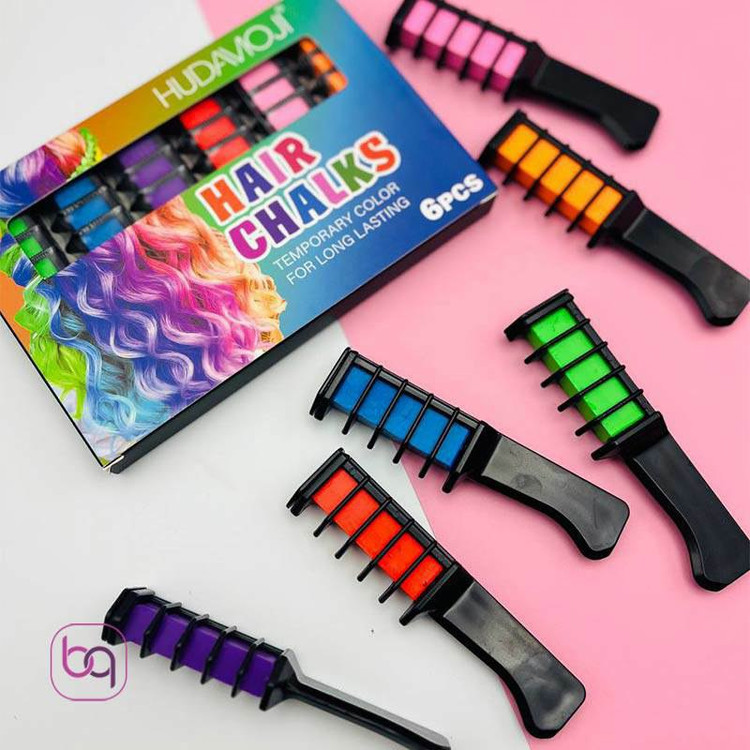 قیمت و خرید گچ موی رنگی مدل شانه ای