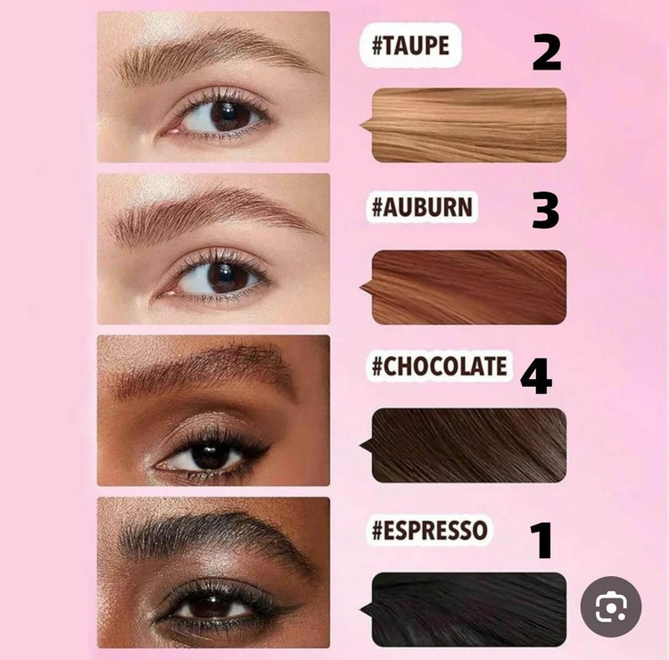 تست رنگ تینت ابرو پیلاف برچسبی اولیبولا