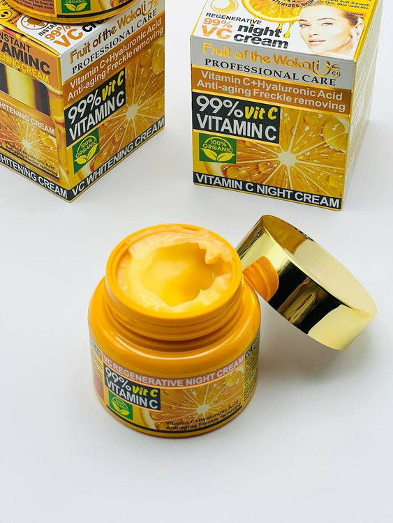 قیمت و خرید کرم معجزه شب ویتامین سی وکالی