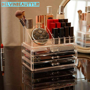 قیمت و خرید نظم دهنده لوازم آرایشی سه کشویی جادار و اقتصادی