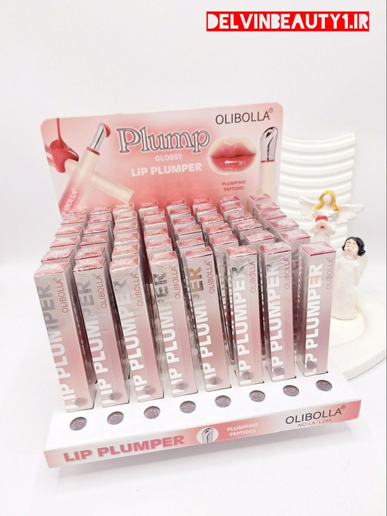 قیمت و خرید لیپ گلاس و لیپ پلامپر اولیبلا مدل سر فلزی - کد 30