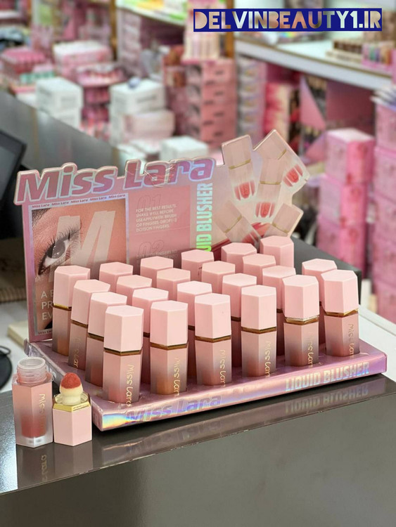 قیمت و خرید رژگونه پددار میس لارا طرح شیگلم