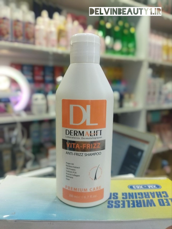 قیمت و خرید شامپو مو درمالیفت مدل ضد وز مناسب برای موهای وزدار