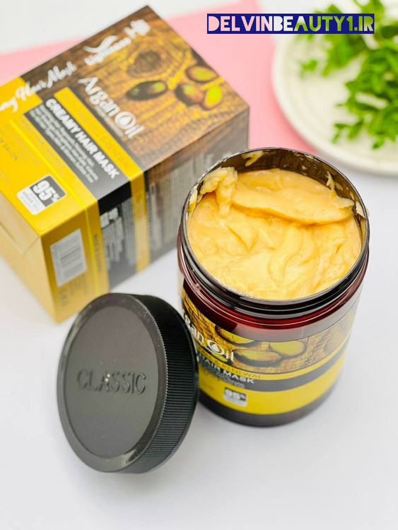 ماسک مو لایتنس مواد طلایی