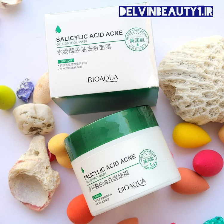 قیمت و خرید عمده و تکی ماسک ژل بیوآکوا مدل سالیسیلیک اسید