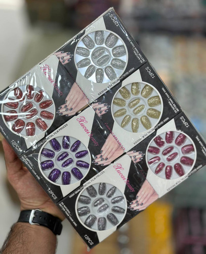 قیمت و خرید ناخن مصنوعی طرح دار بزرگسال