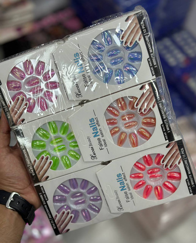 قیمت و خرید ناخن مصنوعی طرح دار بزرگسال