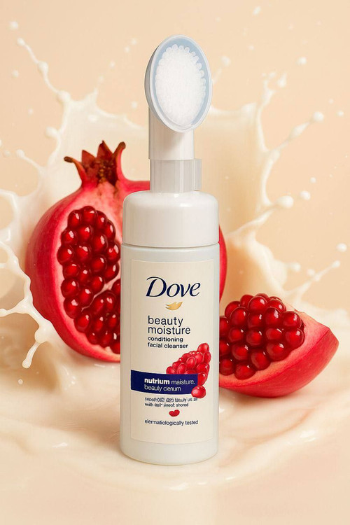 قیمت و خرید فوم شستشوی صورت داو مدل براش دار انار