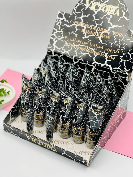 قیمت و خرید کرم پودر ویکتوریا تیوپی مدل ویکتوریا تایوان - کد 221