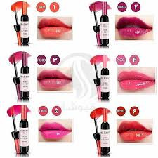 تست رنگ تینت لب شامپاین