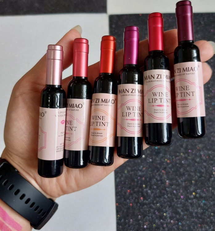 قیمت و خرید تینت لب شامپاین MAN ZI MIAO