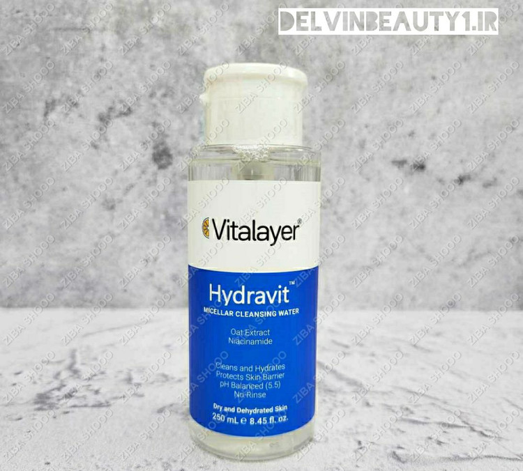 محلول پاک کننده آرایش (میسلارواتر) ویتالیر مدل هیدراویت