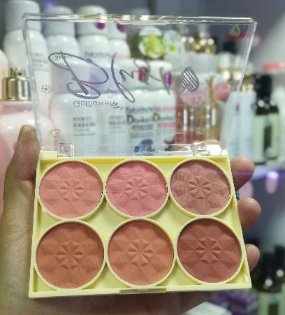 قیمت و خرید پالت رژگونه 6 رنگ گلفلور GULFLOWER - کد 314