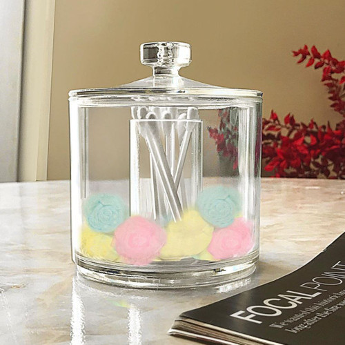 قیمت و خرید استند پنبه و گوش پاک کن مدل اکریلیک