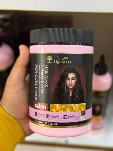 قیمت و خرید ماسک مو داخل حمام لایتنس مخصوص موهای فر