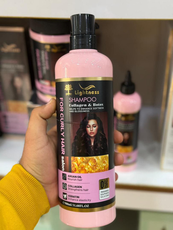 قیمت و خرید شامپو لایتنس مخصوص موهای فر اورجینال 900 میل