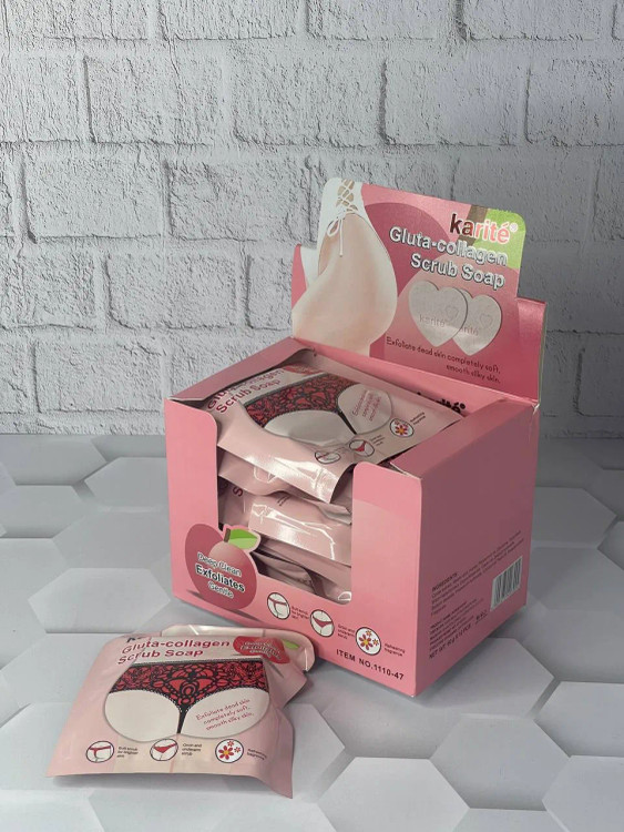 قیمت و خرید عمده صابون اسکراب قلبی کاریته KARITE - کد عمده 08