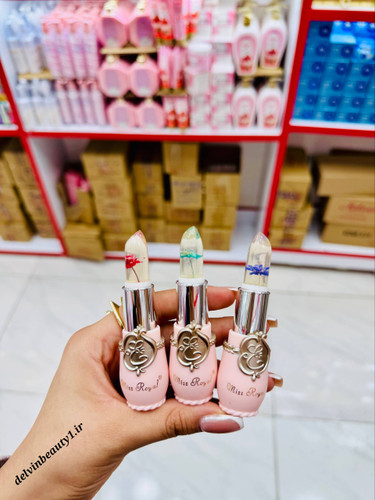 قیمت و خرید عمده بالم لب حرارتی گلدار میس رویال - کد عمده 12