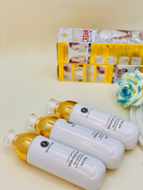 قیمت و خرید عمده کرم سفیدکننده فوری بدن هیون داو