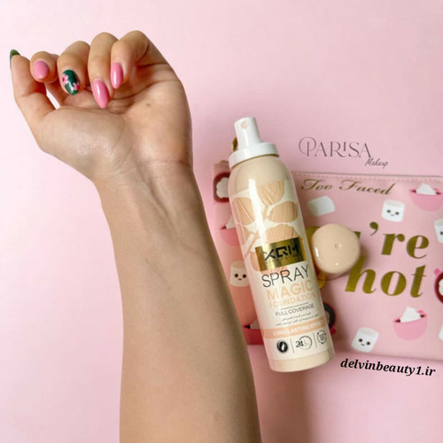 اسپری کرم پودر XQM حاوی عصاره برنج