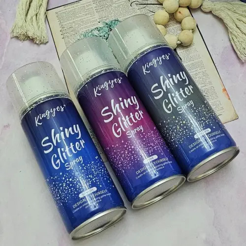 قیمت و خرید اسپری گلیتری مو و بدن پینترستی کینگ یس KINGYES - کد 369