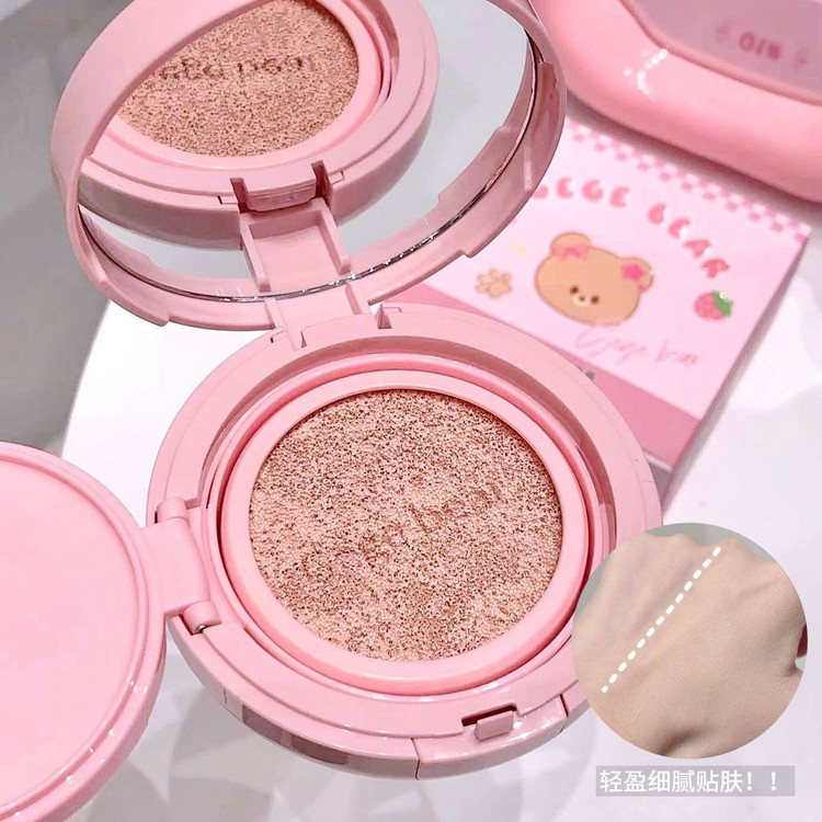 کیفیت کوشن خرسی (پودر فیکس فشرده) جی جی بیر اورجینال GeGe Bear