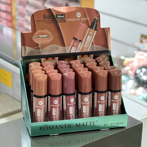 قیمت و خرید رژلب مایع 8010 رمانتیک Romantic matte