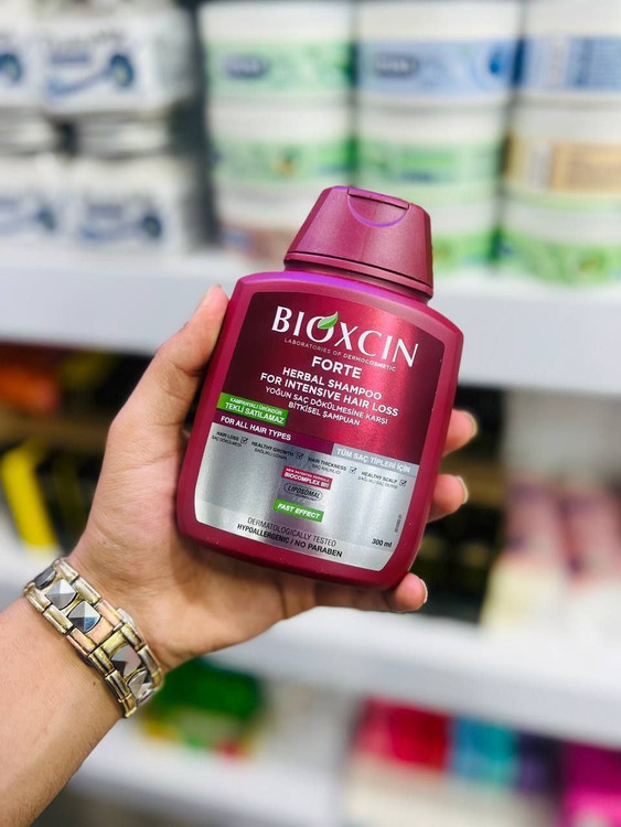 قیمت و خرید شامپو ضد ریزش گیاهی بیوکسین مدل فورت 300 میل - کد 111