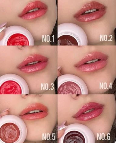 تست رنگ قیمت و خرید مربای لب اولیبولا OLIBOLLA lip jam