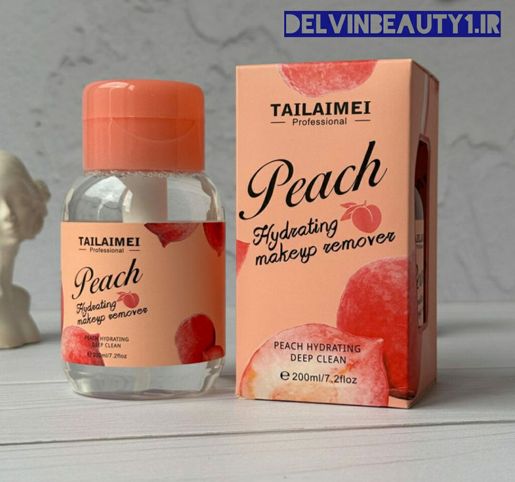 قیمت و خرید محلول پاک کننده آرایش صورت تایلامی مدل هلو حجم 200 میلی لیتر (میسلار واتر تایلامی)