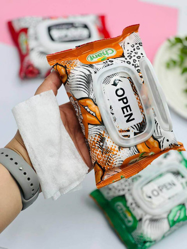 قیمت و خرید دستمال مرطوب پاک کننده آرایش چانف 42 عددی