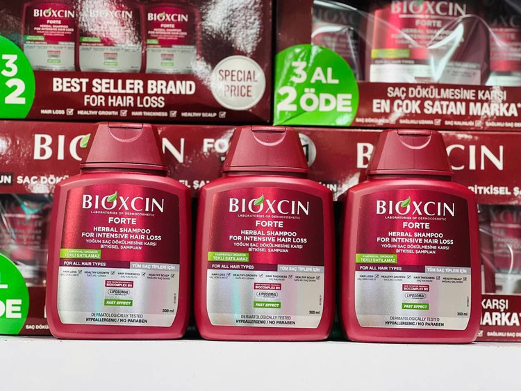 قیمت و خرید شامپو ضد ریزش گیاهی بیوکسین مدل فورت 300 میل ارسال فوری