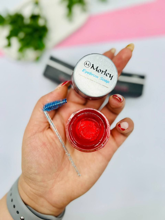 قیمت و خرید صابون ابرو کاسه ای مورلی همراه با فرچه مخصوص