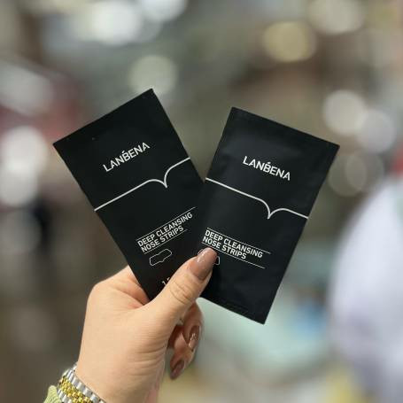 قیمت و خرید چسب ضد جوش سر سیاه بینی لانبنا مدل ورقه ای