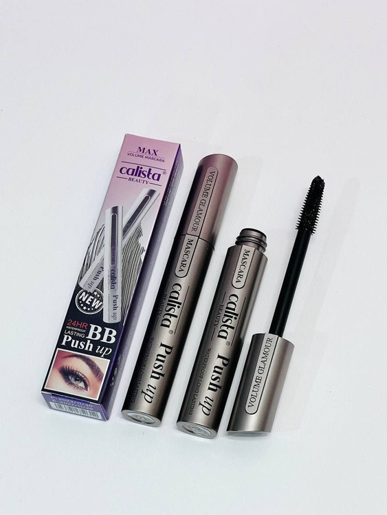 قیمت و خرید ریمل حجم دهنده کالیستا بیوتی مدل BB Push Up نقره ای اورجینال