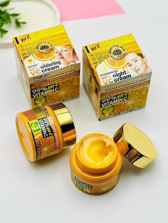 قیمت و خرید کرم معجزه شب ویتامین سی وکالی