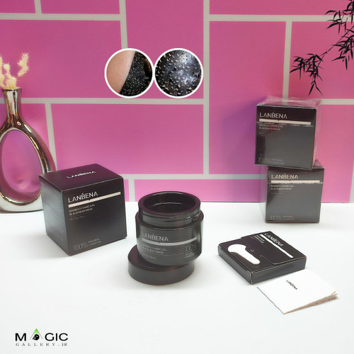 قیمت و خرید چسب بینی کاسه ای لانبنا مدل زغالی 60 عددی