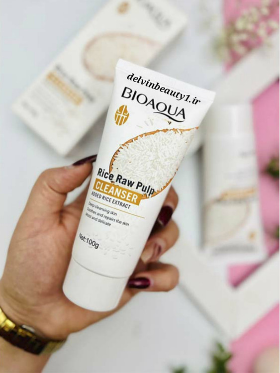 قیمت و خرید فوم شستشوی صورت عصاره برنج بیوآکوا حجم 100 میل