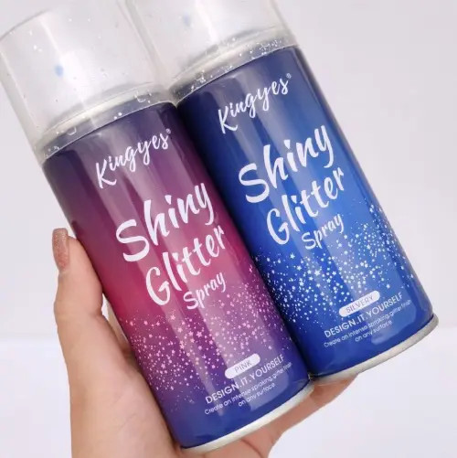 قیمت و خرید اسپری گلیتر مو و بدن پینترستی کینگ یس KINGYES - کد 369