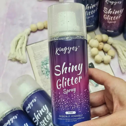 قیمت و خرید اسپری براق کننده مو و بدن پینترستی کینگ یس KINGYES - کد 369