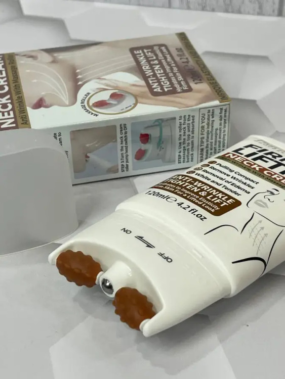 خرید کرم لیفتینگ ماساژور دار فک و گردن وکالی حجم 120 میل