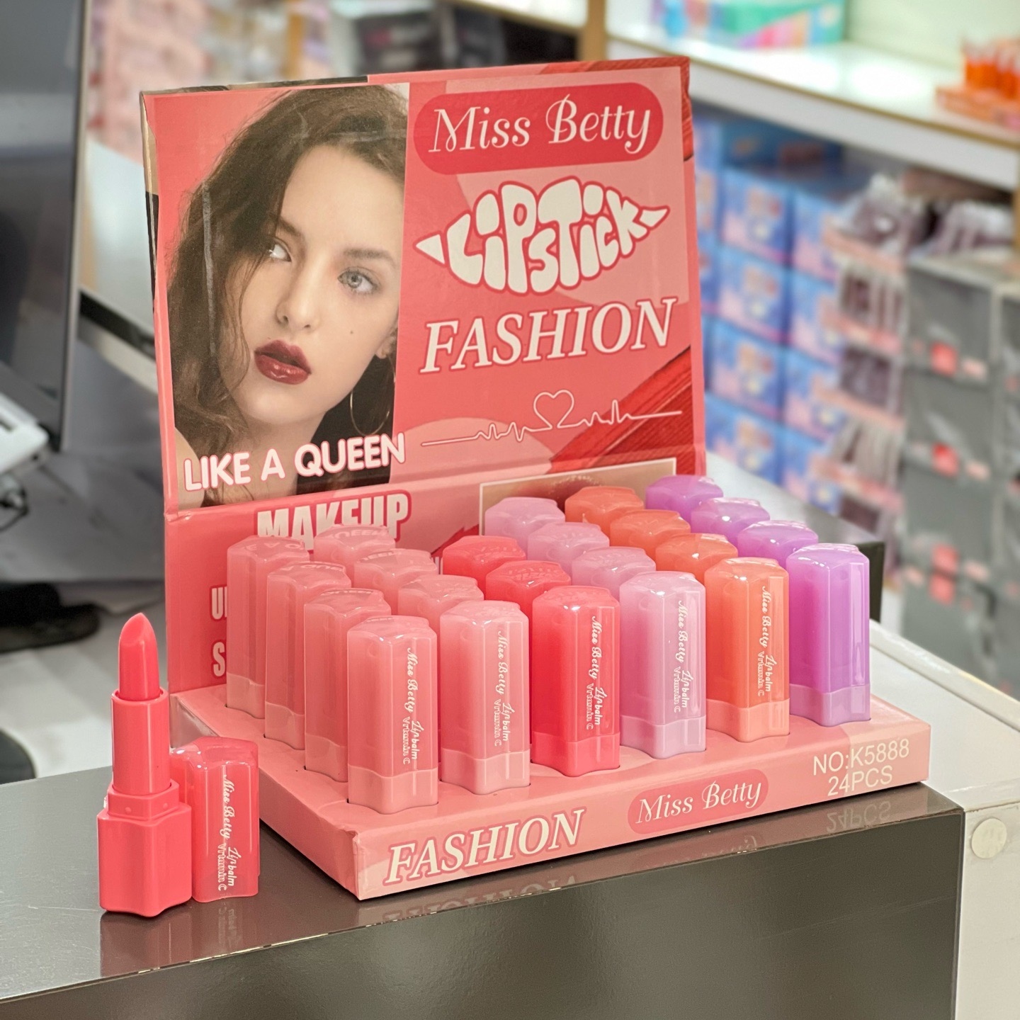 بالم لب حرارتی طرح ستاره میس بتی Miss Betty