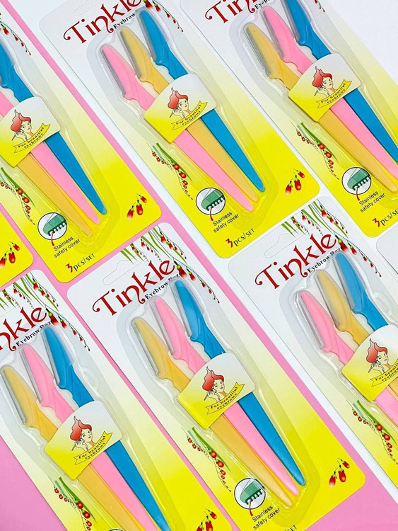 قیمت و خرید تیغ اصلاح ابرو و صورت تینکل پک سه عددی با ارسال فوری