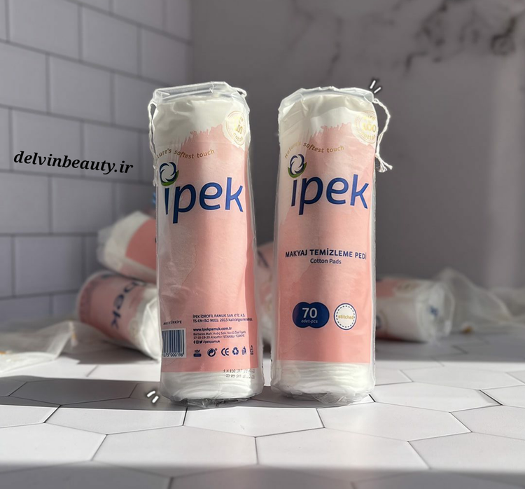 قیمت و خرید پد آرایش پاک کن ایپک سکه ای بسته 70 عددی از دلوین بیوتی