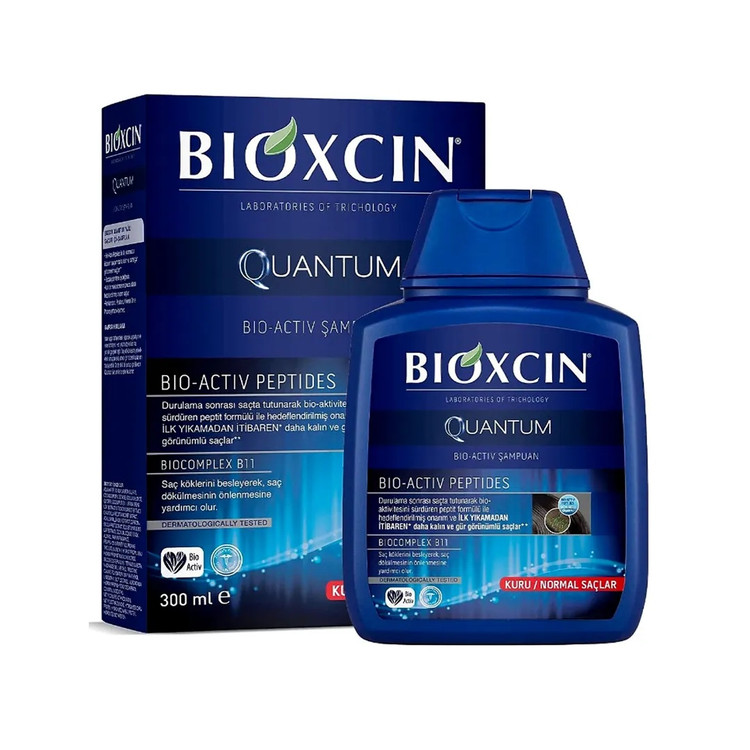 قیمت و خرید آنلاین شامپو ضدریزش بیوکسین Bioxcin مدل کوانتوم مناسب موهای چرب 300 میل