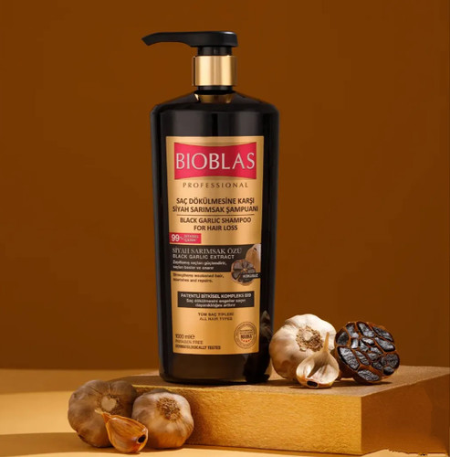 قیمت و خرید آنلاین شامپو ضد ریزش سیر سیاه بیوبلاس BIOBLAS حجم 1000 میل با ارسال فوری