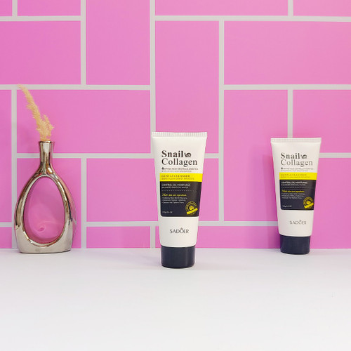 فوم شستشوی حلزون و کلاژن سادور طرح کوزارکس حجم 100 میلی