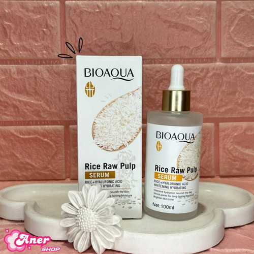 خرید عمده سرم پوستی بیوآکوا مدل هیالورونیک اسید عصاره برنج حجم 100 میلی لیتر