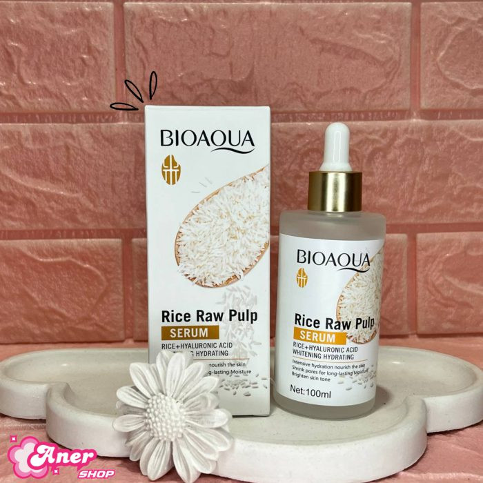 خرید عمده سرم پوستی بیوآکوا مدل هیالورونیک اسید عصاره برنج حجم 100 میلی لیتر